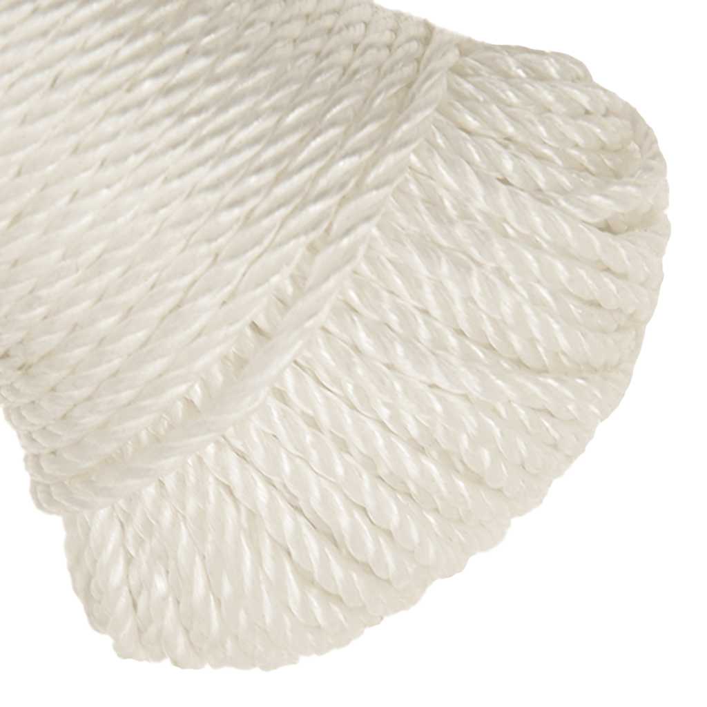 arbejdsreb 3 mm 100 m polypropylen hvid