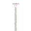 arbejdsreb 6 mm 100 m polypropylen hvid