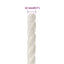 arbejdsreb 12 mm 250 m polypropylen hvid