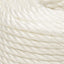 arbejdsreb 12 mm 500 m polypropylen hvid