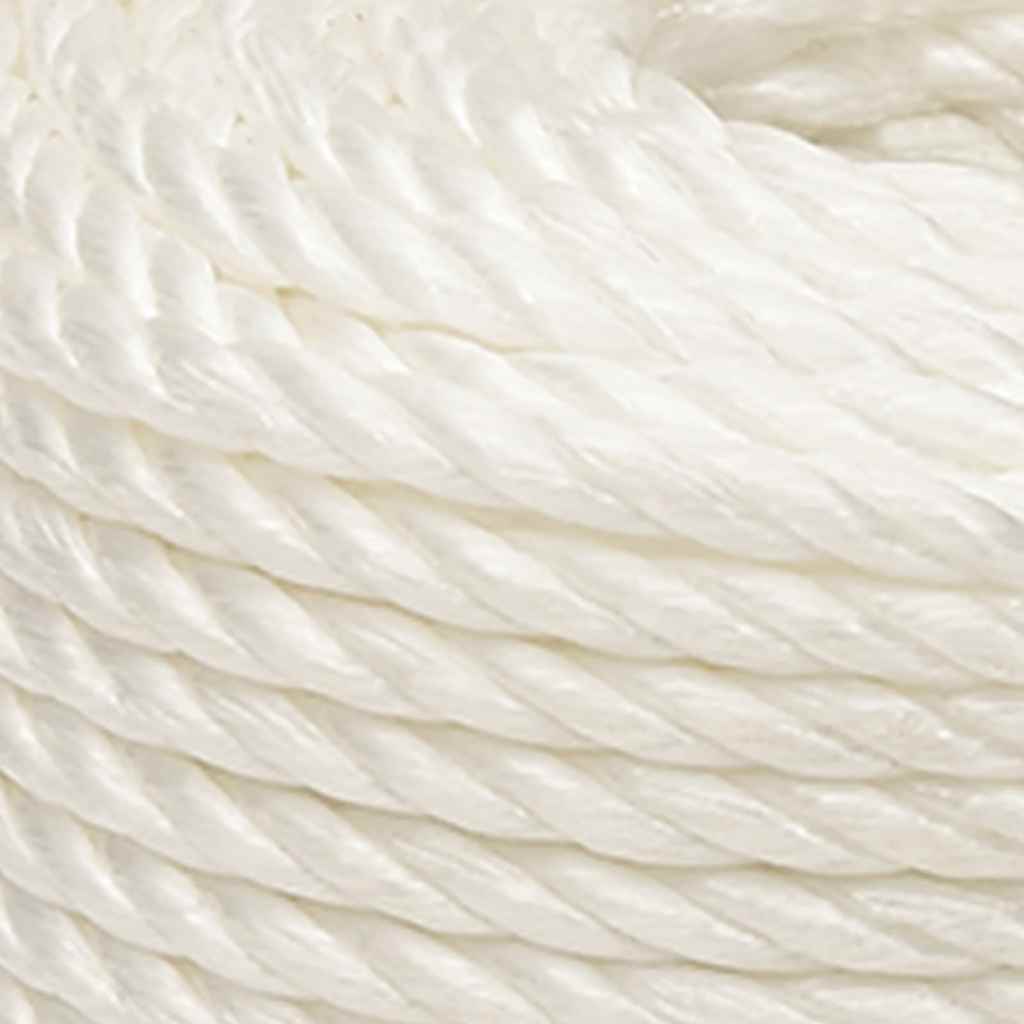 arbejdsreb 16 mm 250 m polypropylen hvid