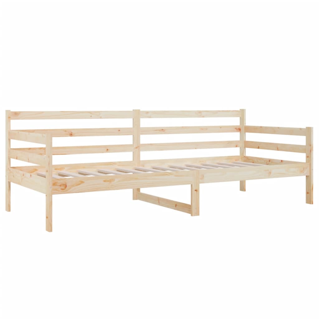 daybed uden madras 90x190 cm massivt fyrretræ