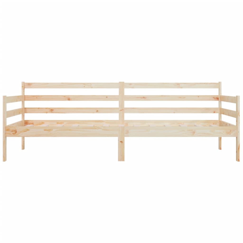 daybed uden madras 90x190 cm massivt fyrretræ