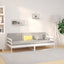 daybed uden madras 90x190 cm massivt fyrretræ hvid