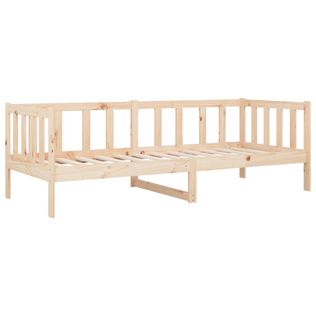 daybed uden madras 90x190 cm massivt fyrretræ