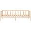 daybed uden madras 90x190 cm massivt fyrretræ