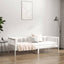 daybed uden madras 90x190 cm massivt fyrretræ hvid