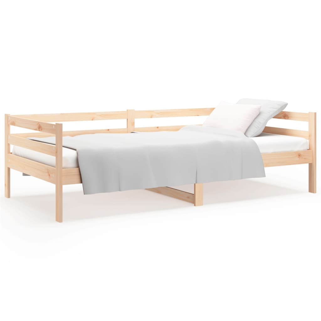 daybed uden madras 80x200 cm massivt fyrretræ