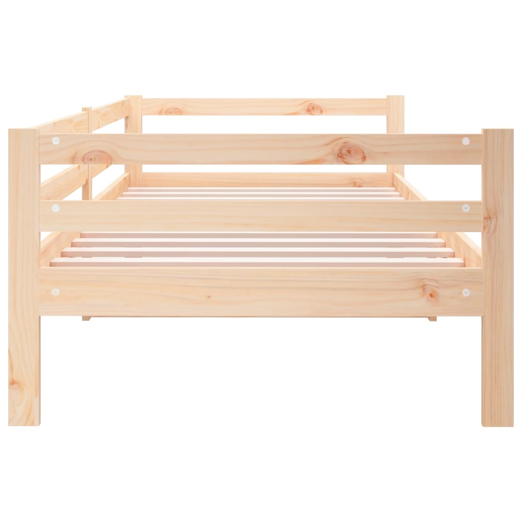 daybed uden madras 80x200 cm massivt fyrretræ