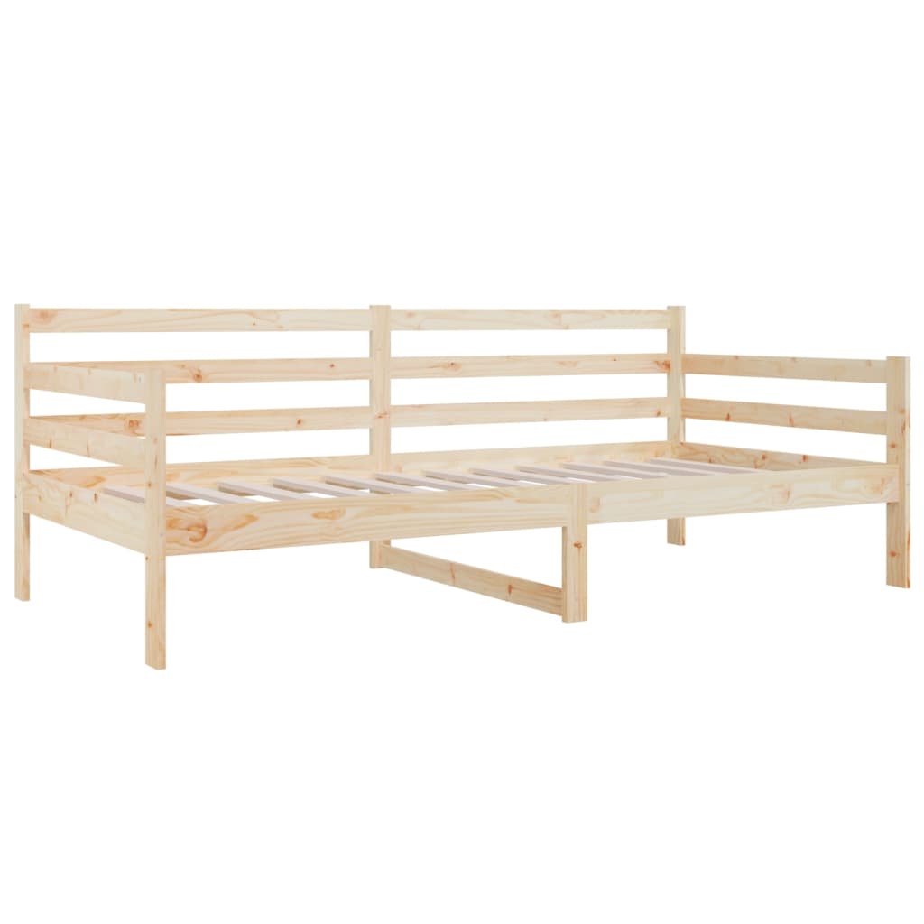daybed uden madras 80x200 cm massivt fyrretræ