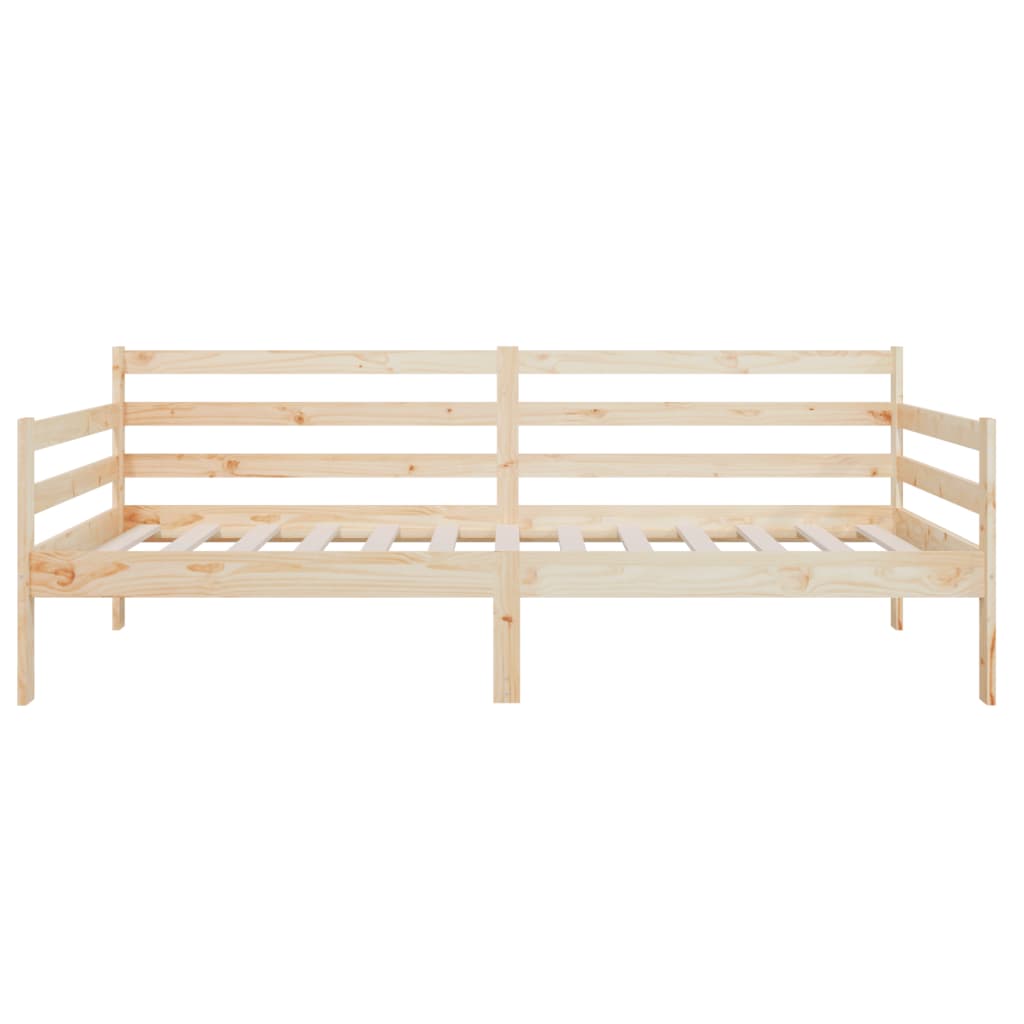 daybed uden madras 80x200 cm massivt fyrretræ