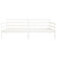 daybed uden madras 80x200 cm massivt fyrretræ hvid