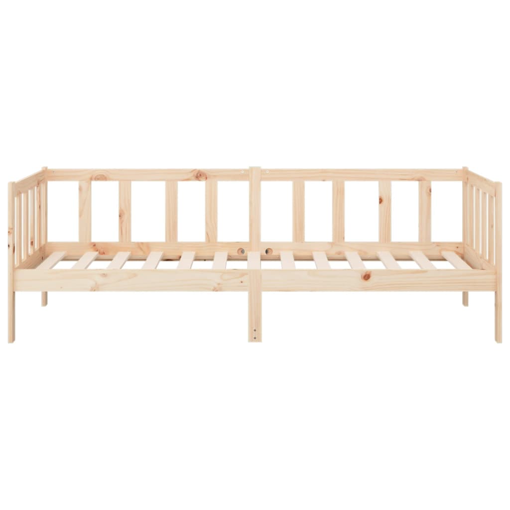 daybed uden madras 80x200 cm massivt fyrretræ