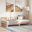 daybed med udtræk 2x(80x200) cm massivt fyrretræ