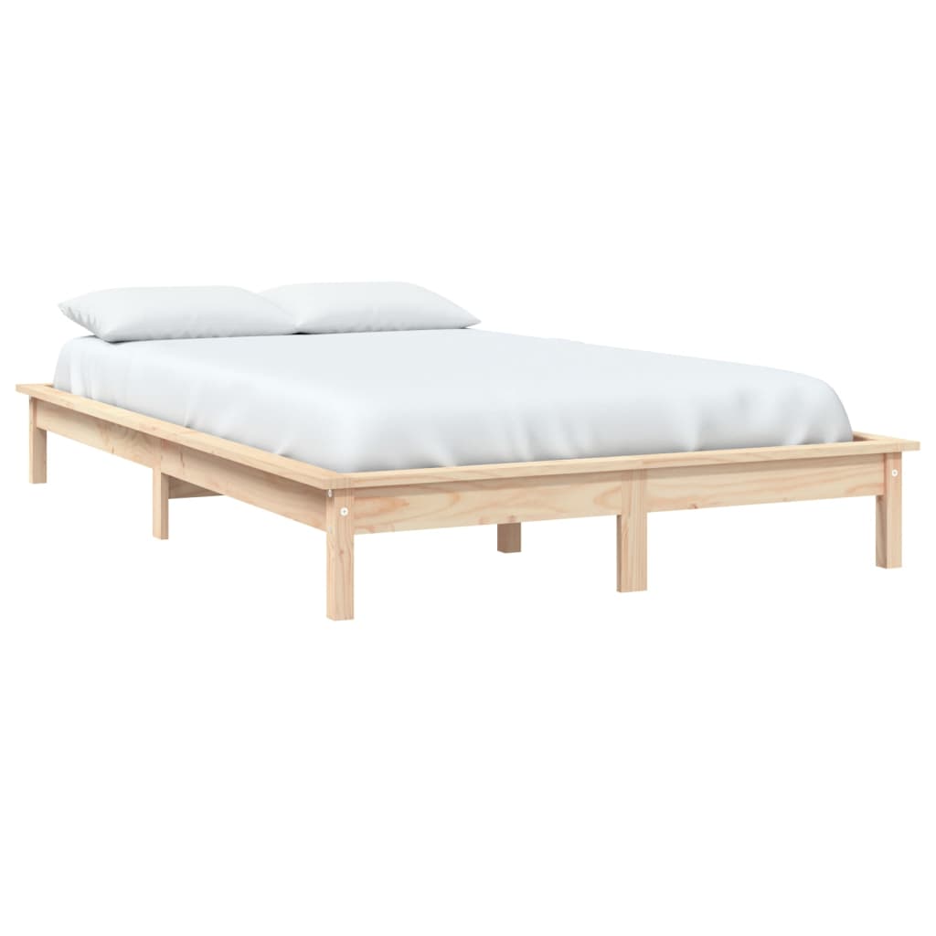 sengeramme 120x200 cm massivt fyrretræ