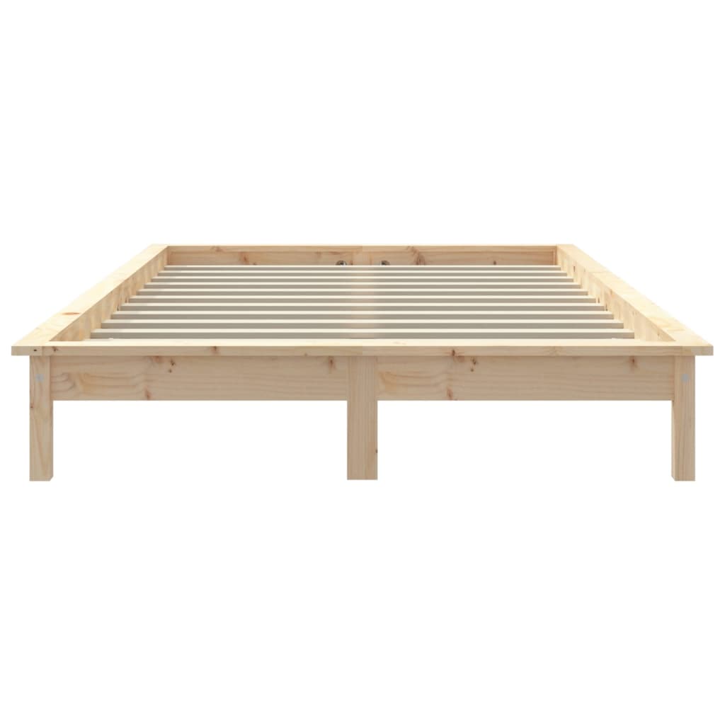sengeramme 120x200 cm massivt fyrretræ