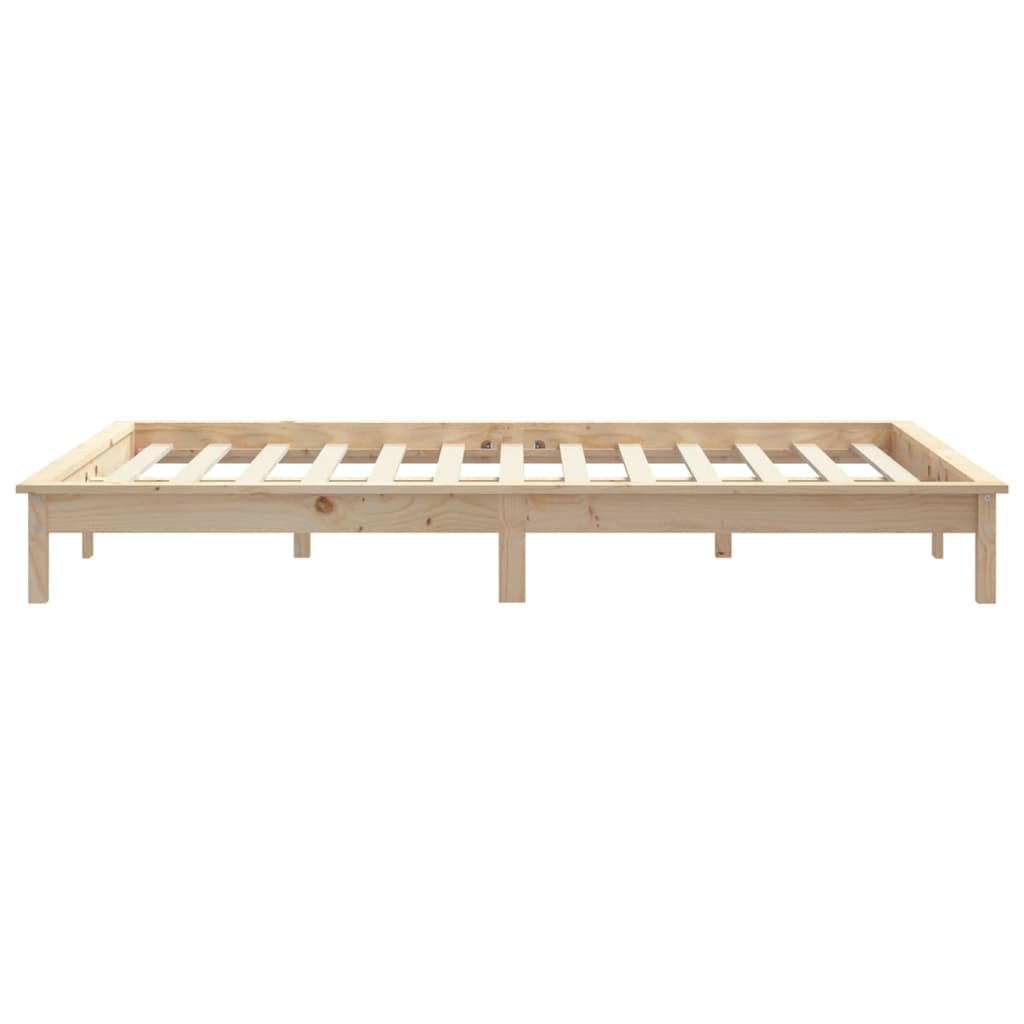 sengeramme 120x200 cm massivt fyrretræ