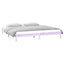 sengeramme med LED-lys 120x190 cm Small Double massivt træ