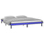 sengeramme med LED-lys 120x190 cm Small Double massivt træ grå