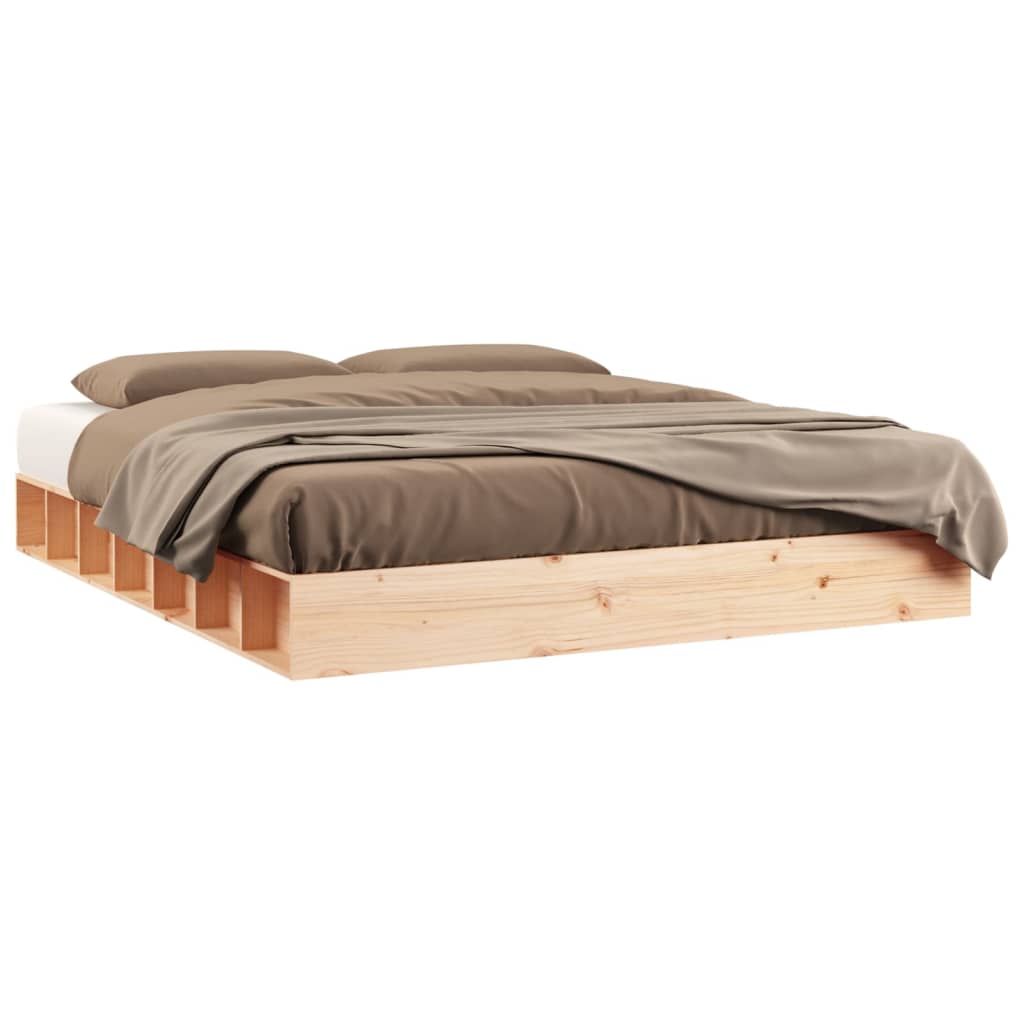 sengeramme 180x200 cm Super King massivt træ