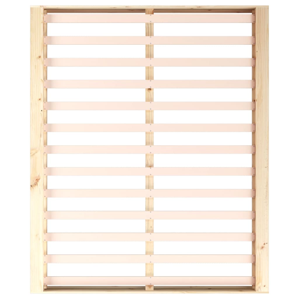 sengeramme 180x200 cm Super King massivt træ