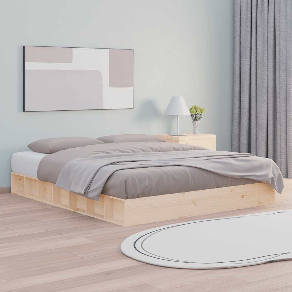 sengeramme 160x200 cm massivt træ