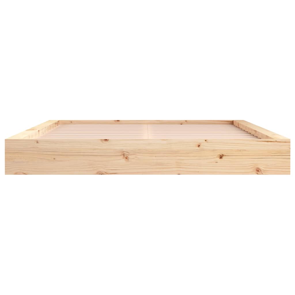 sengeramme 150x200 cm King Size massivt træ