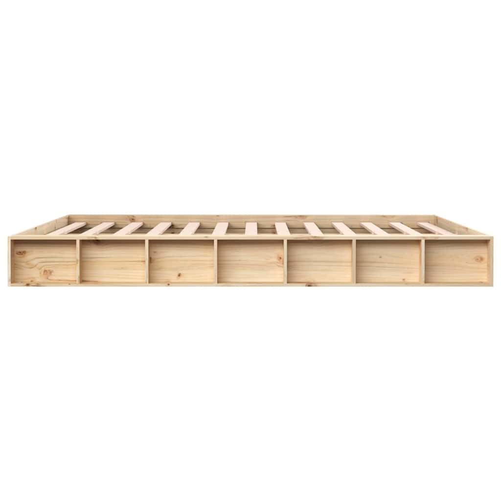 sengeramme 150x200 cm King Size massivt træ