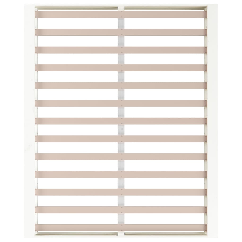 sengeramme 150x200 cm King Size massivt træ hvid