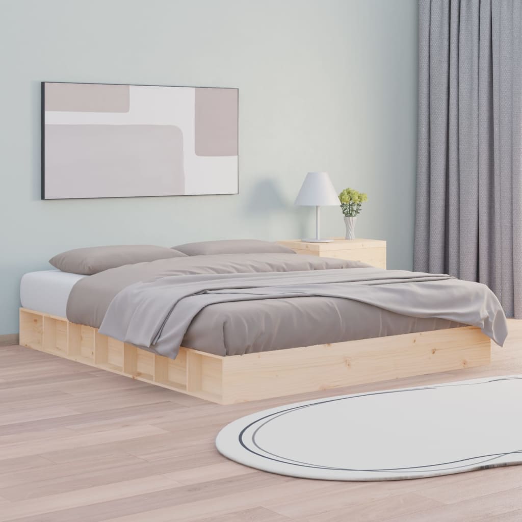 sengeramme 140x200 cm massivt træ