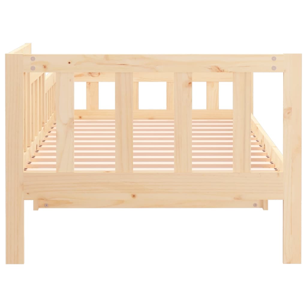 daybed uden madras 90x200 cm massivt fyrretræ