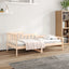 daybed uden madras 90x200 cm massivt fyrretræ