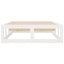 sengeramme 75x190 cm Small Single massivt træ hvid