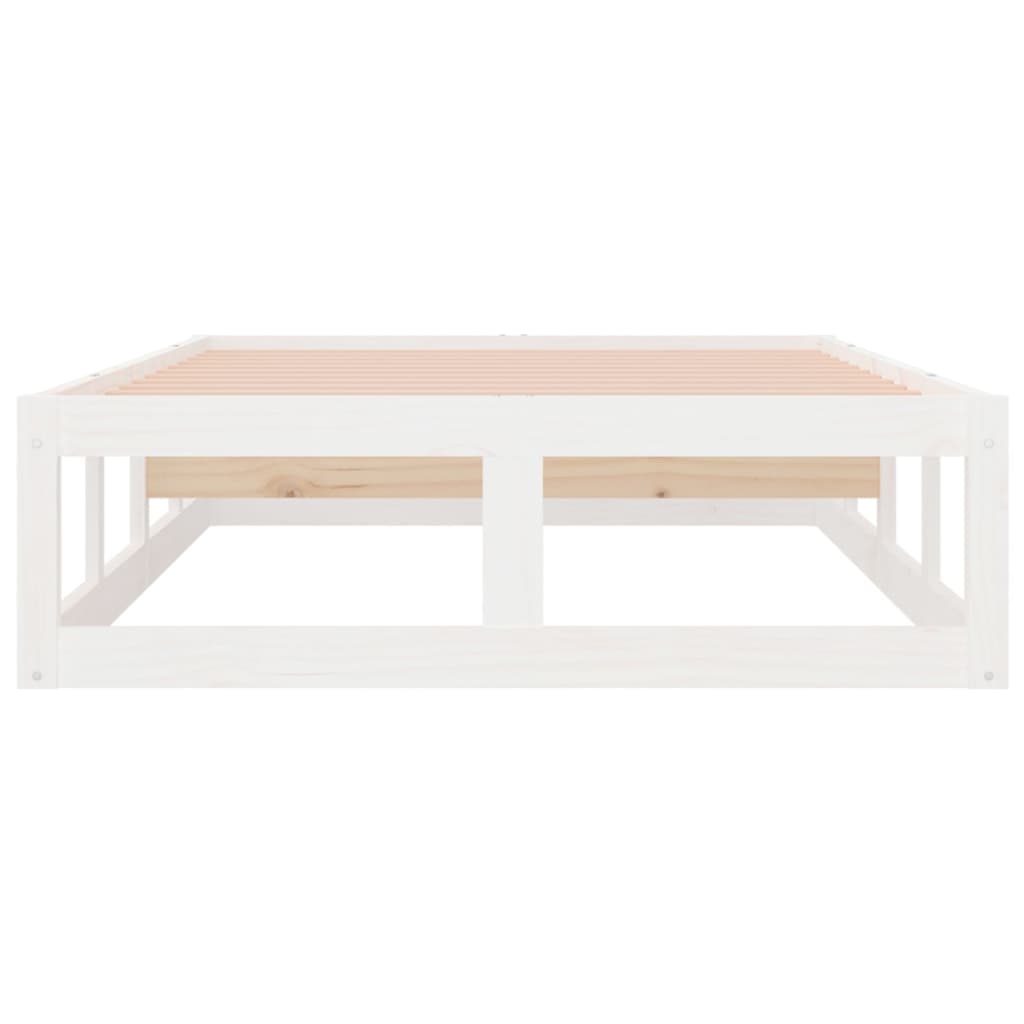 sengeramme 75x190 cm Small Single massivt træ hvid