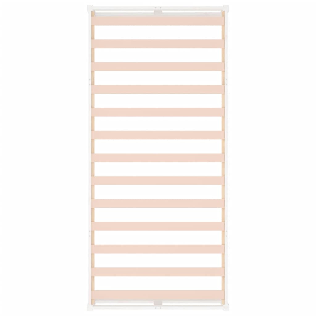 sengeramme 75x190 cm Small Single massivt træ hvid