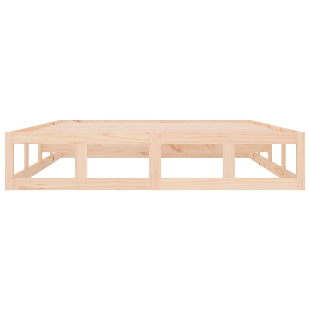 sengeramme 140x190 cm massivt træ