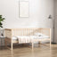 daybed med reol uden madras 100x200 cm massivt fyrretræ