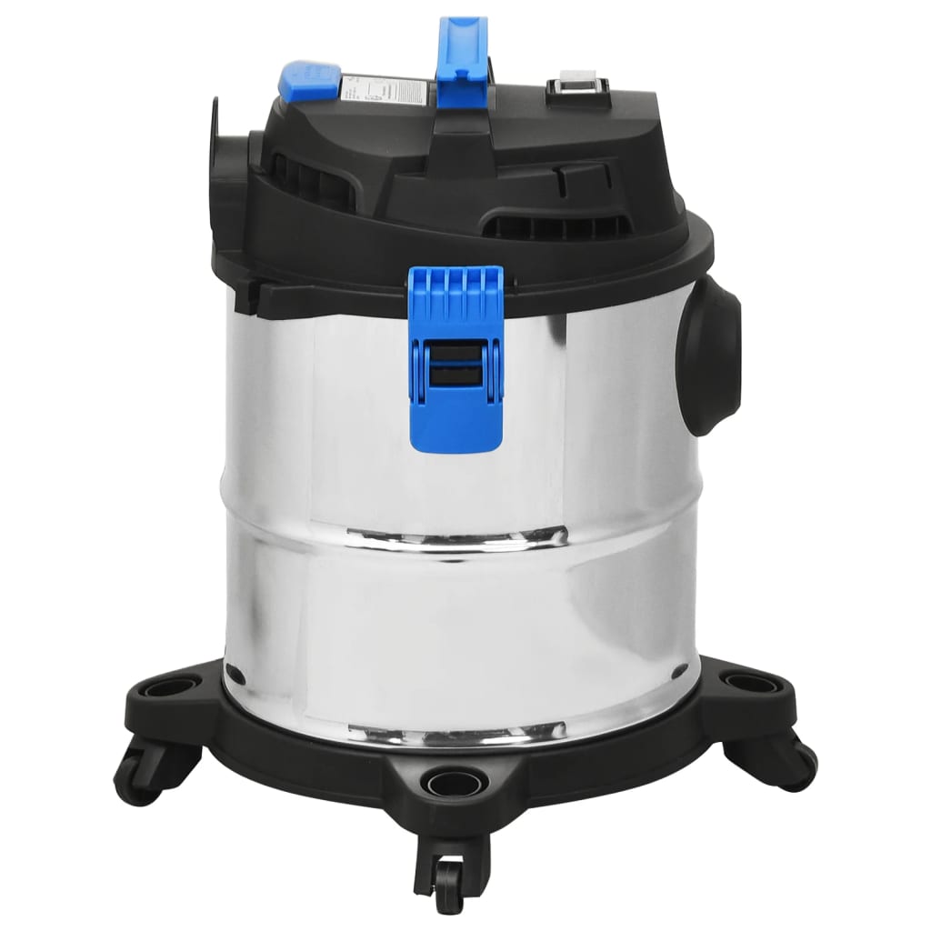 våd-/tørstøvsuger 1200 W 20 l sølvfarvet
