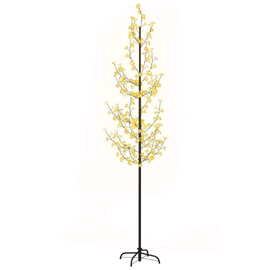 kirsebærtræ med LED-lys 300 cm 368 LED'er varmt hvidt lys
