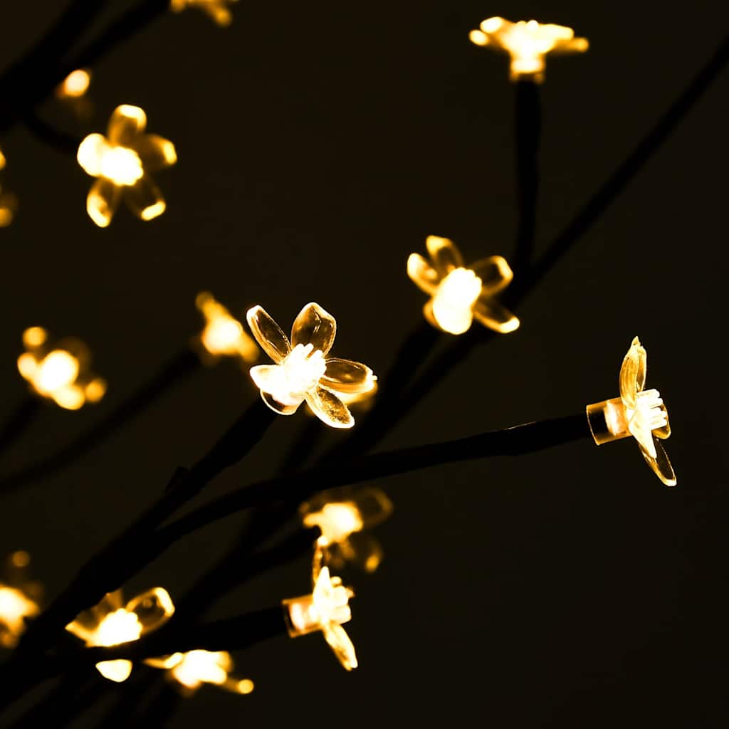kirsebærtræ med LED-lys 300 cm 368 LED'er varmt hvidt lys