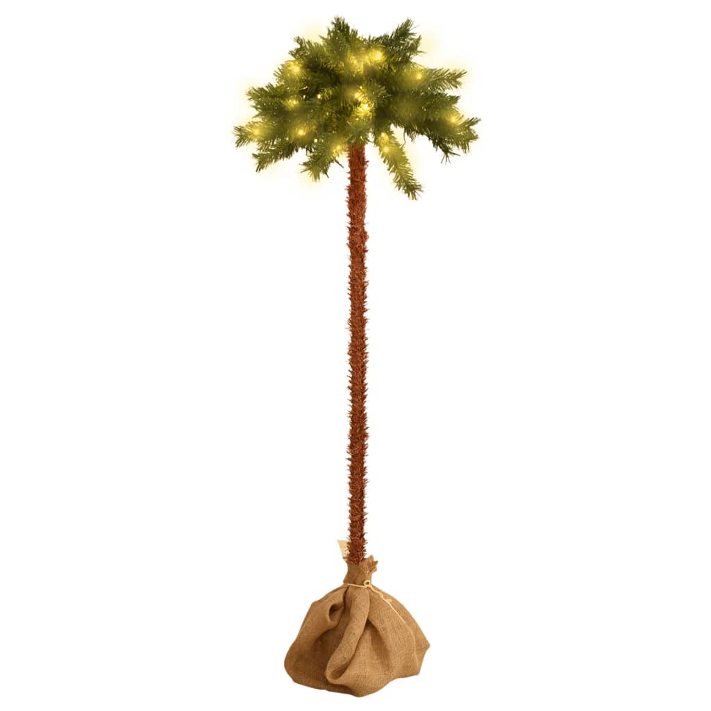 juletræ med LED-lys 120 cm