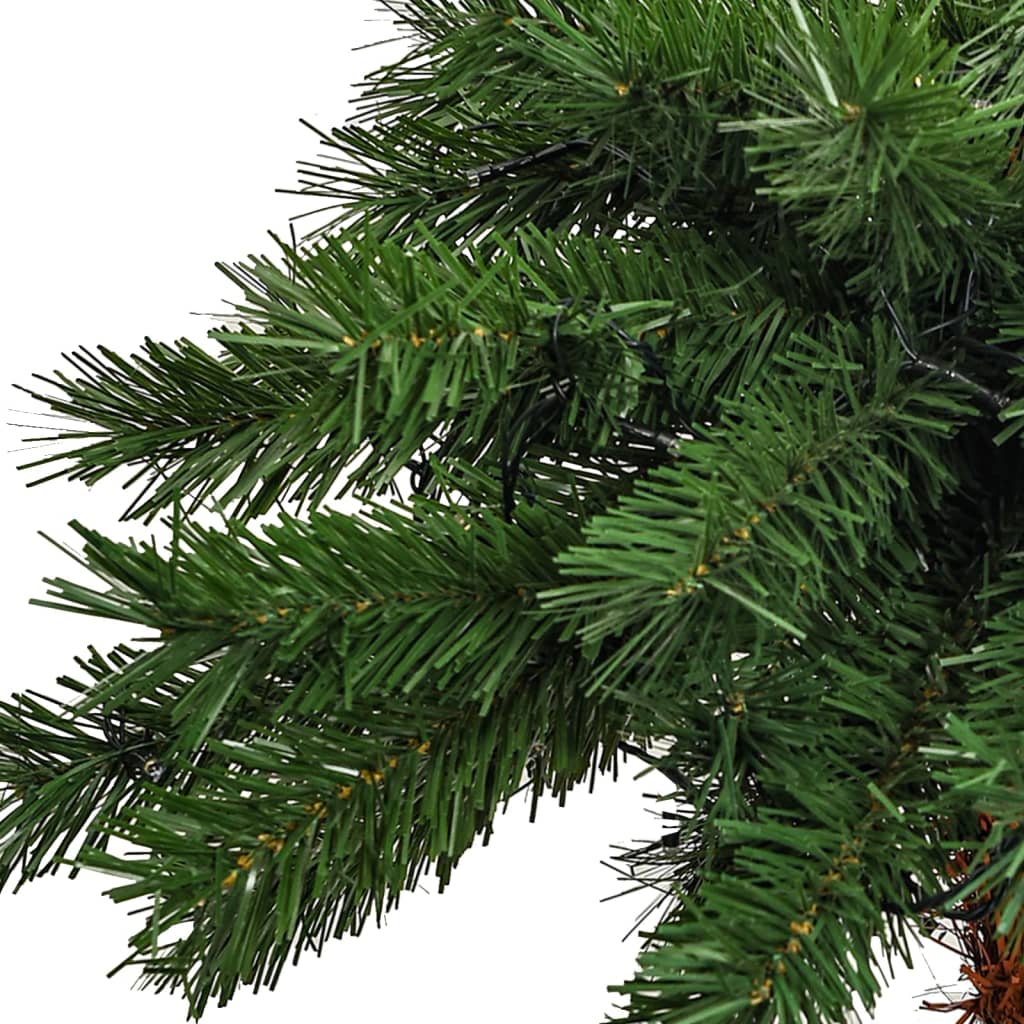 juletræ med LED-lys 150 cm