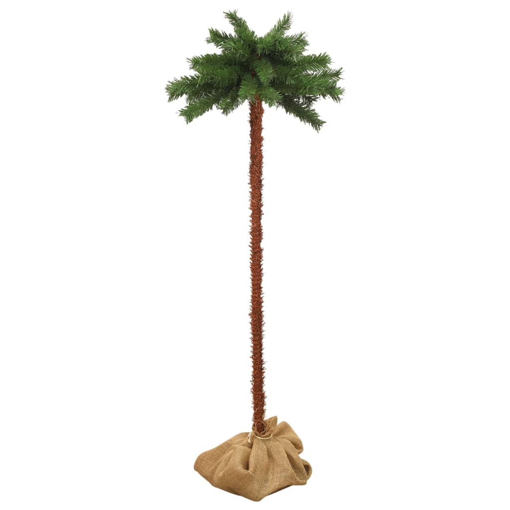 juletræ med LED-lys 210 cm