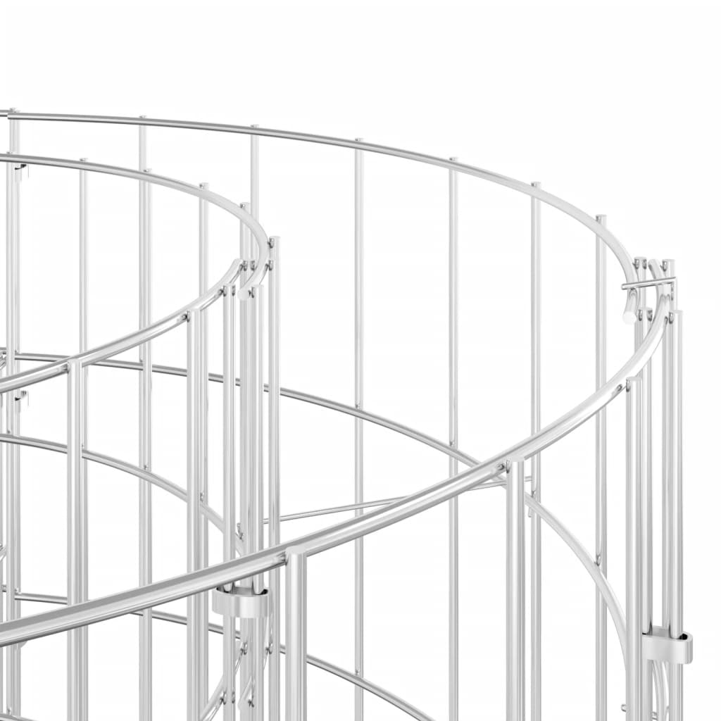 kompostbeholder Ø100x100 cm galvaniseret stål