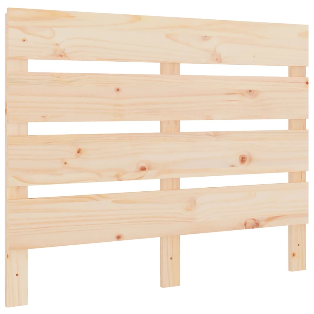sengegavl 90x3x80 cm massivt fyrretræ