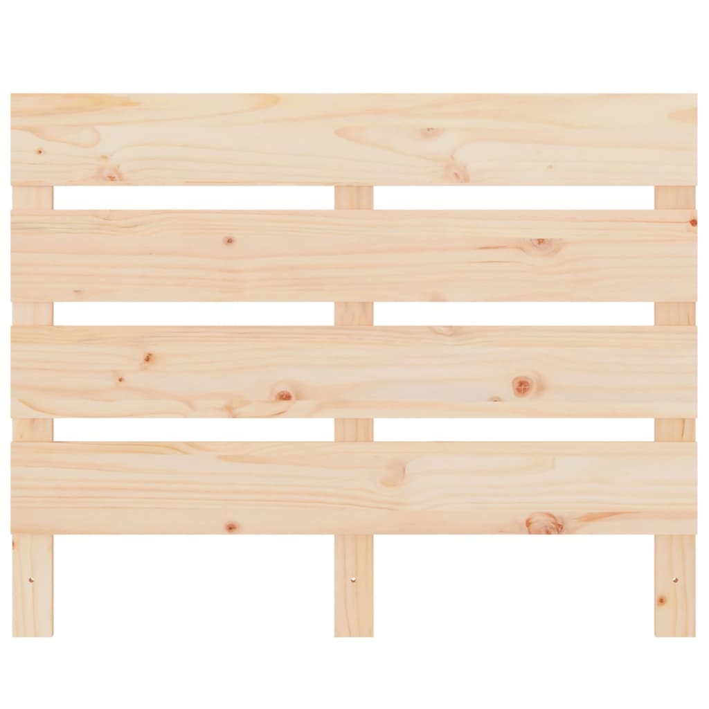 sengegavl 90x3x80 cm massivt fyrretræ