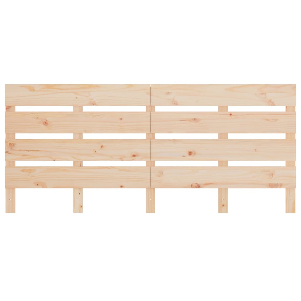 sengegærde 120x3x80 cm massivt fyrretræ