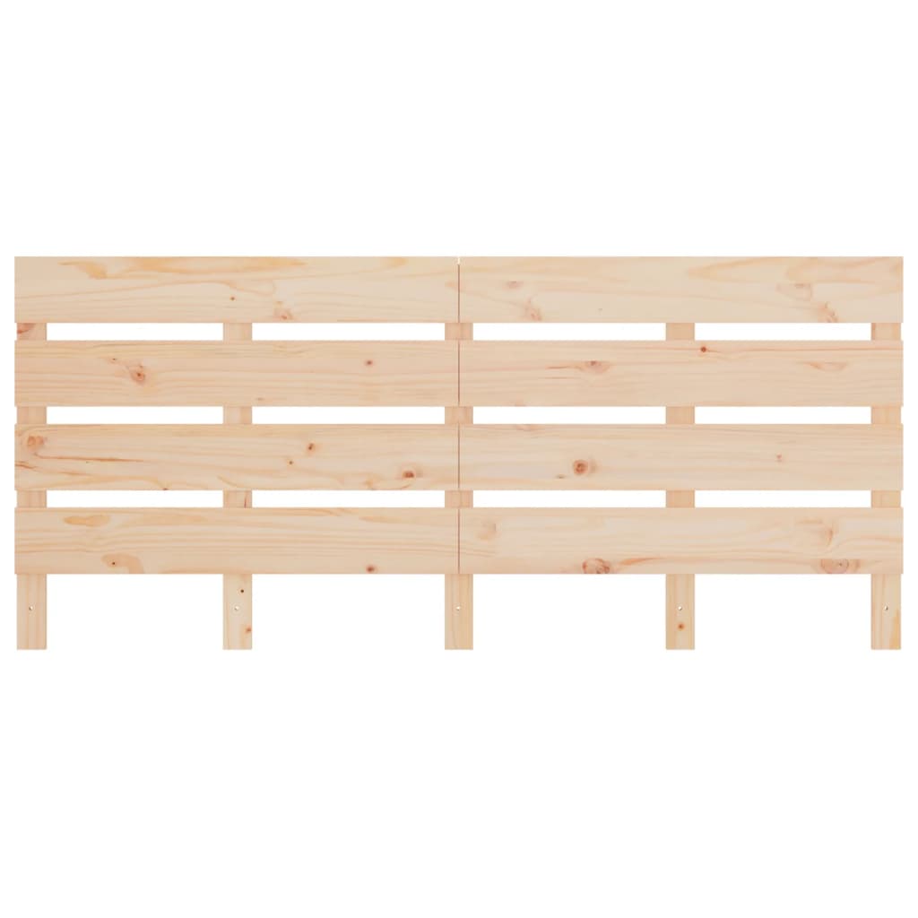 sengegærde 150x3x80 cm massivt fyrretræ