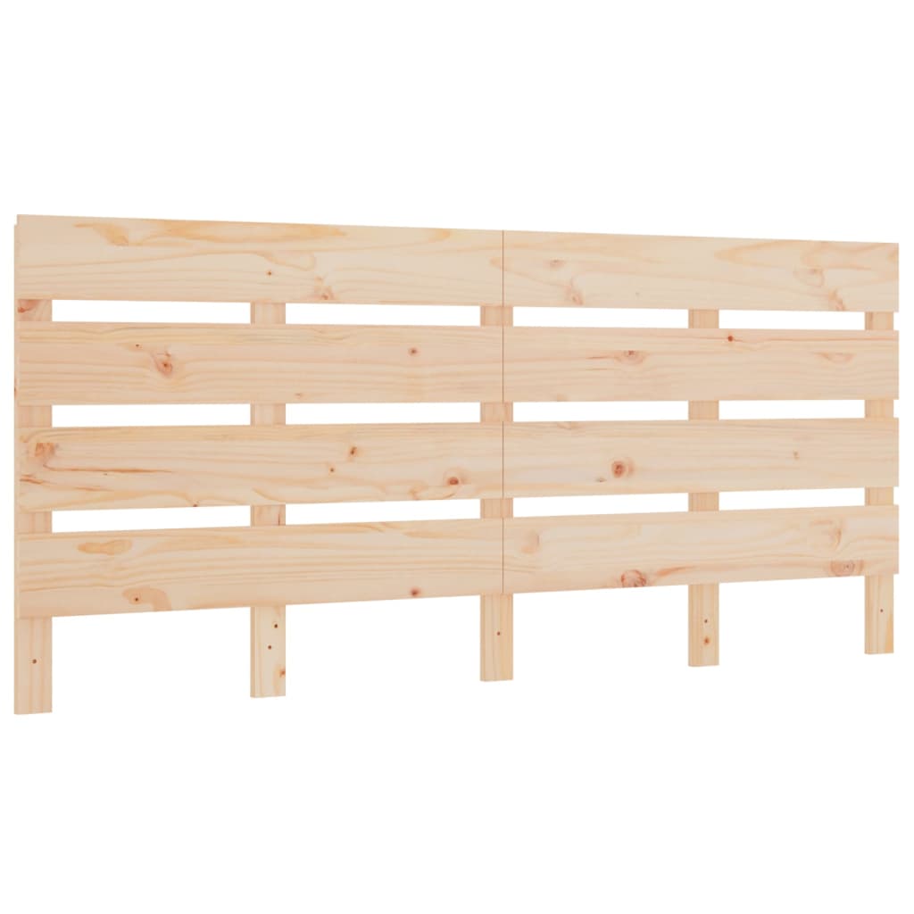 sengegærde 160x3x80 cm massivt fyrretræ