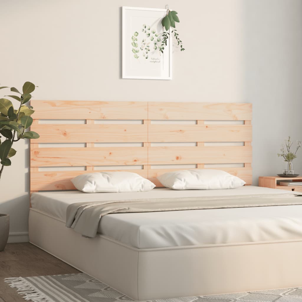 sengegærde 135x3x80 cm massivt fyrretræ